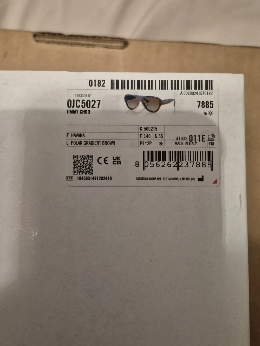 Jimmy Choo Havana sunglasses